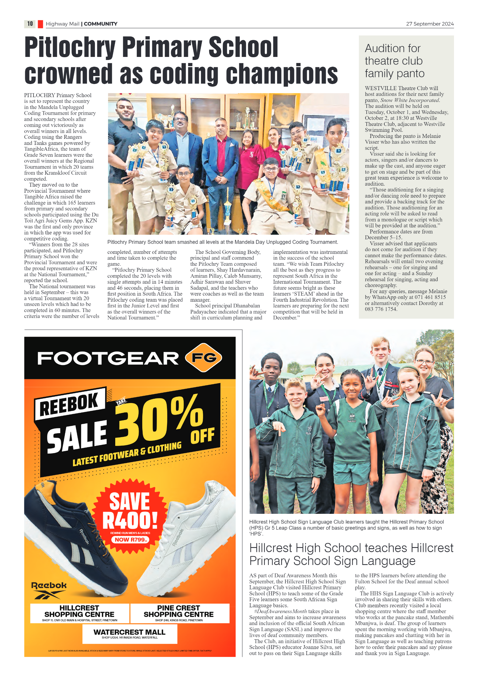 Highway Mail 27 September 2024 page 10