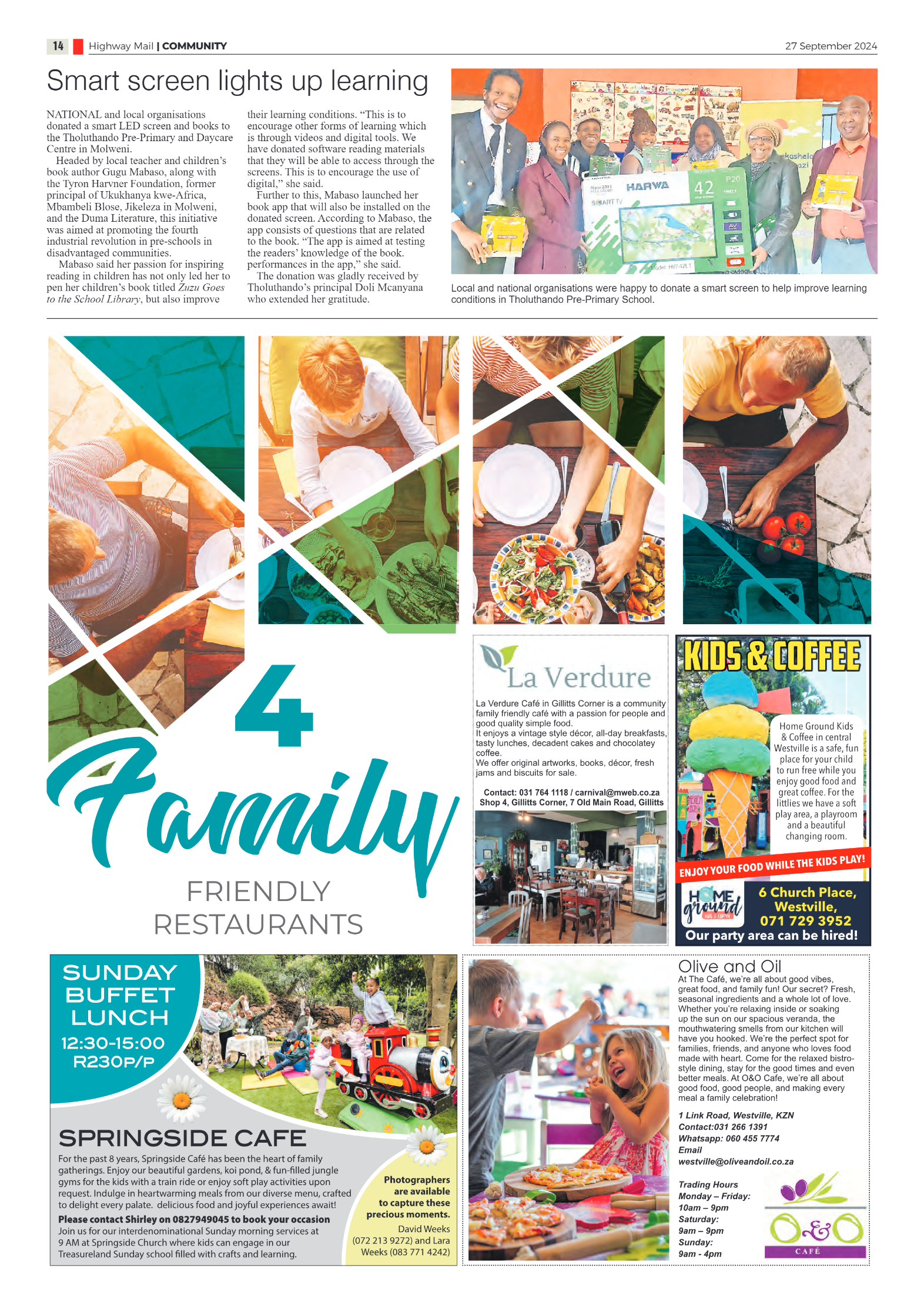 Highway Mail 27 September 2024 page 14