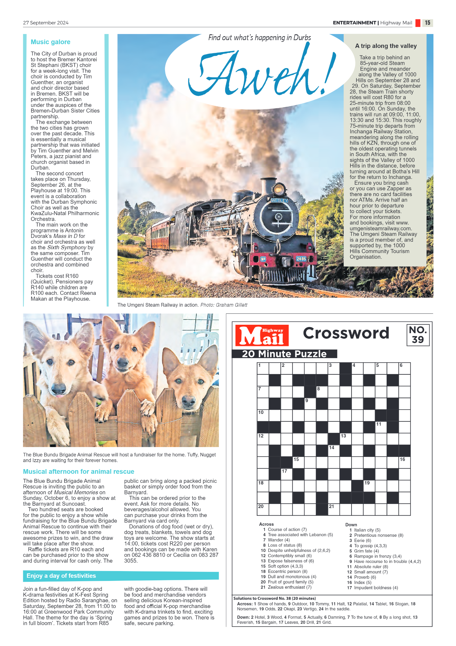 Highway Mail 27 September 2024 page 15