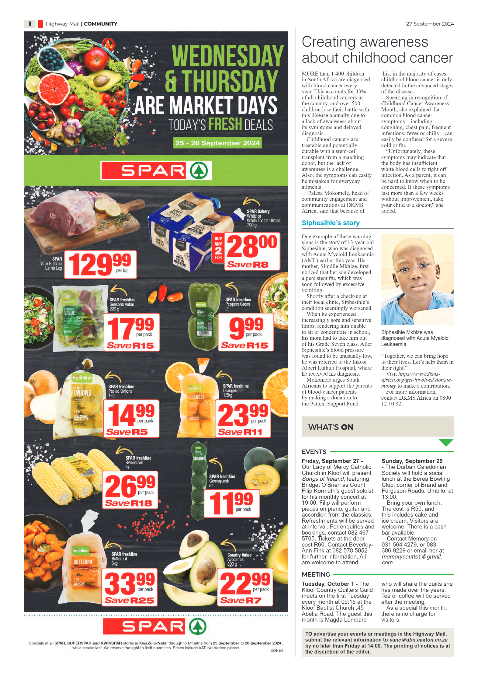 Highway Mail 27 September 2024 page 8