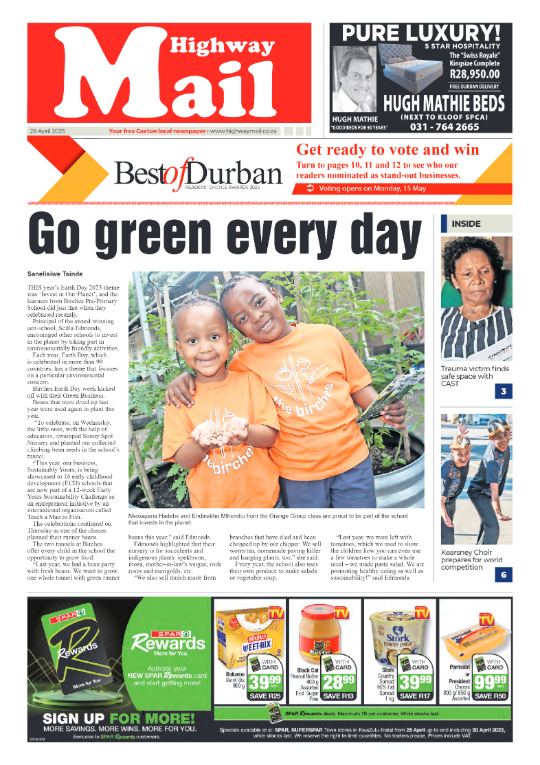 Highway Mail 28 April 2023 page 1