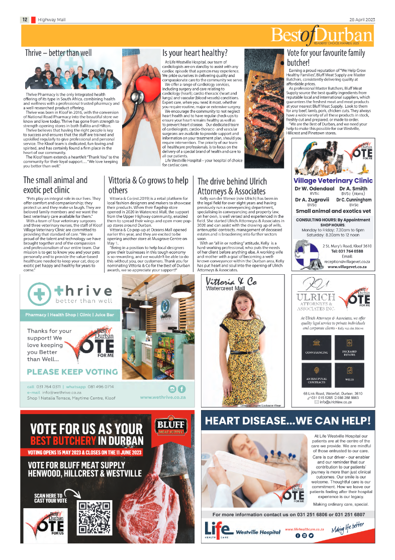 Highway Mail 28 April 2023 page 12