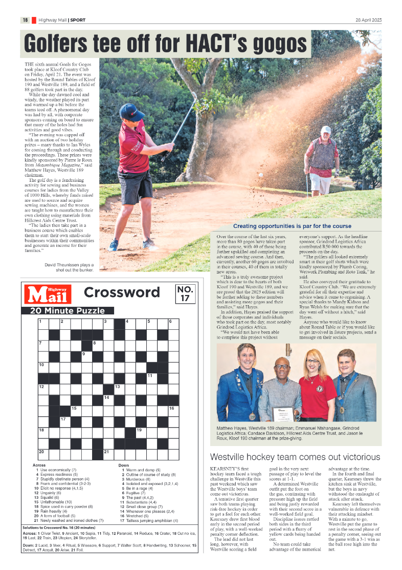 Highway Mail 28 April 2023 page 16
