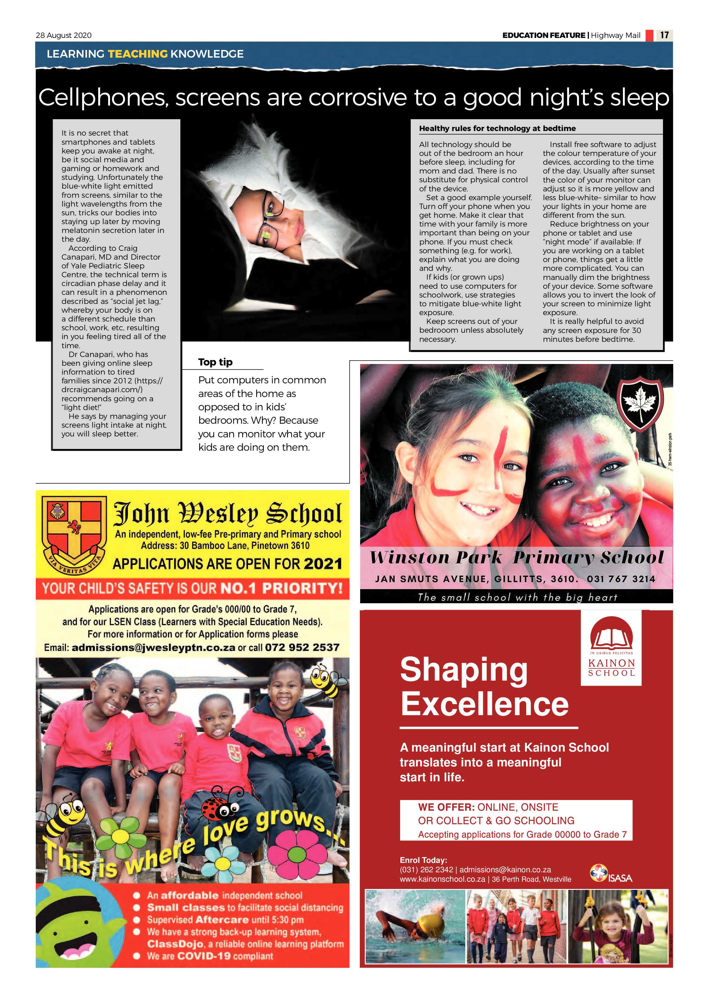 Highway Mail 28 August 2020 page 17