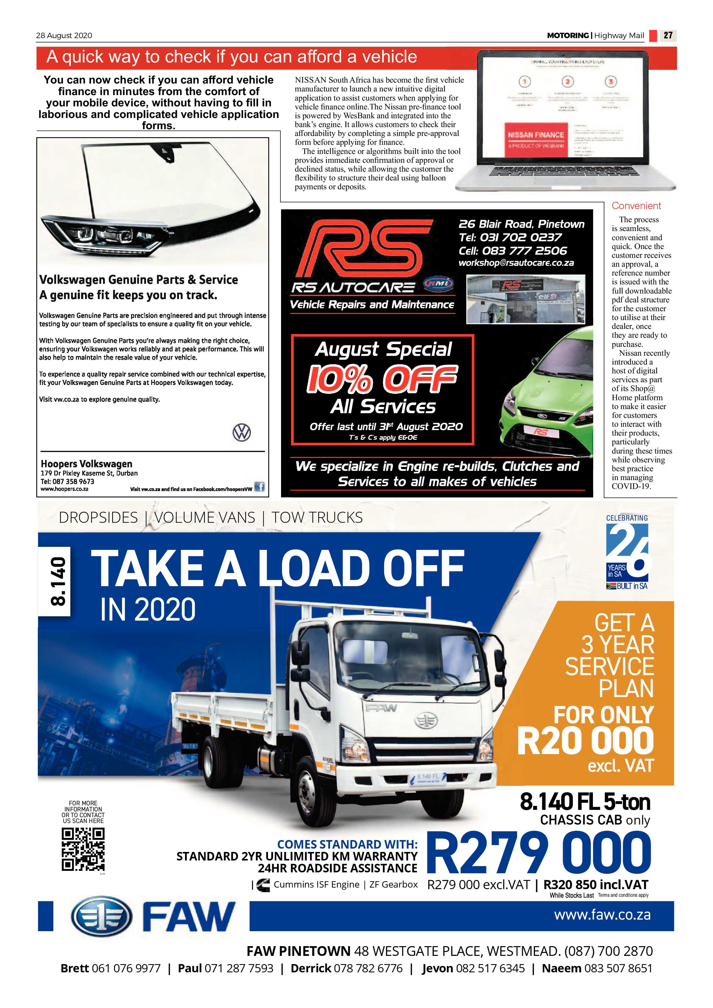 Highway Mail 28 August 2020 page 27