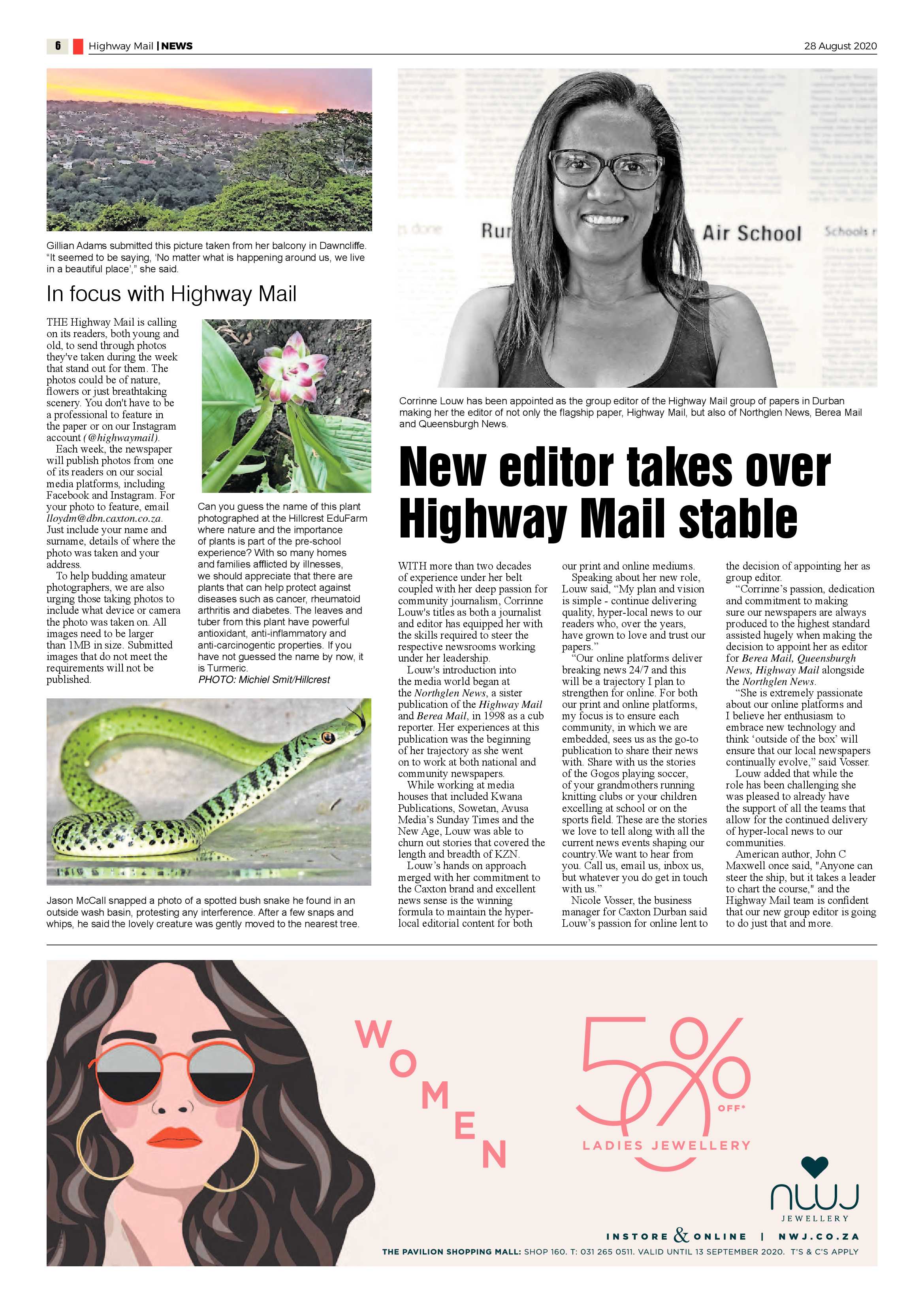 Highway Mail 28 August 2020 page 6