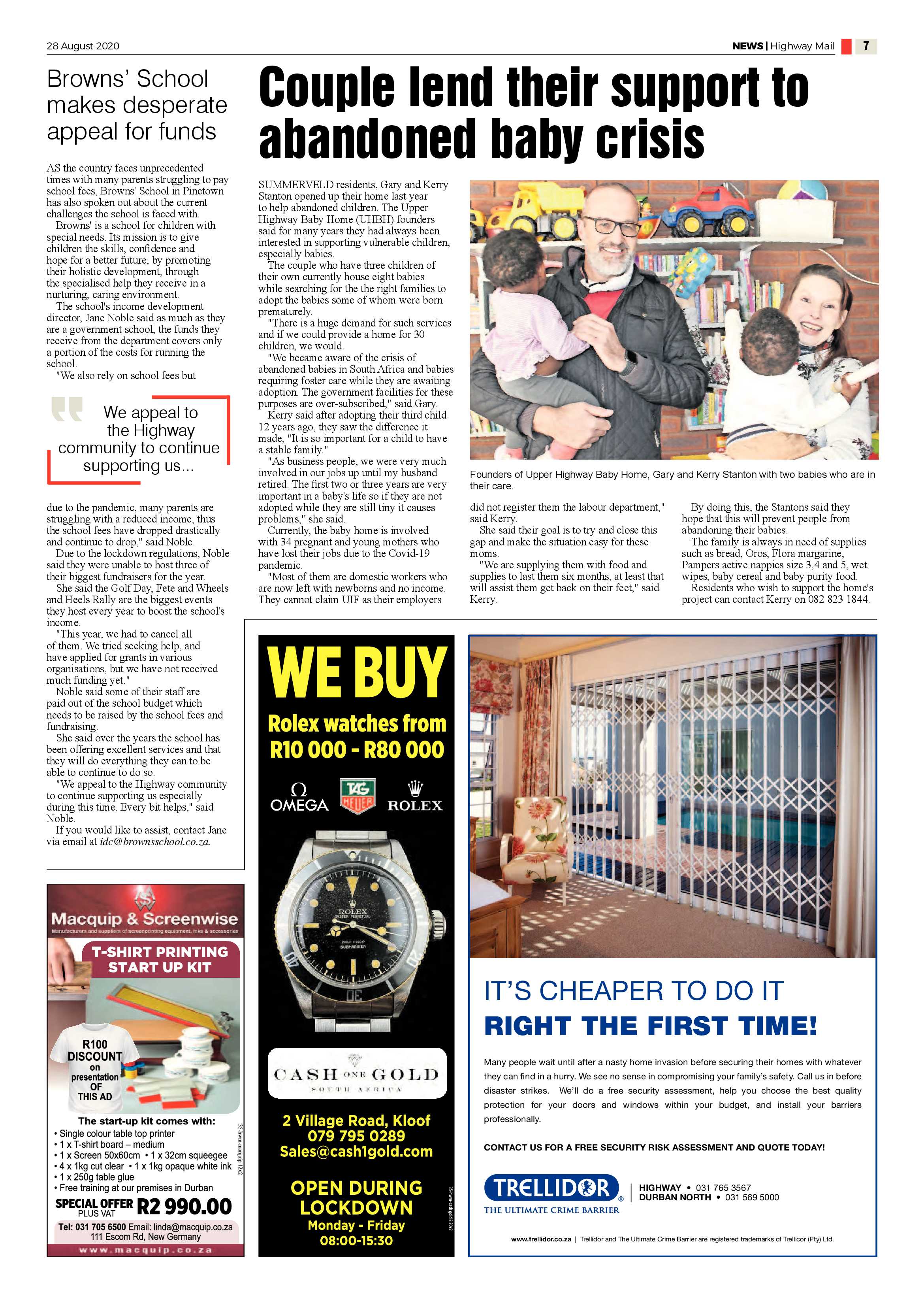 Highway Mail 28 August 2020 page 7
