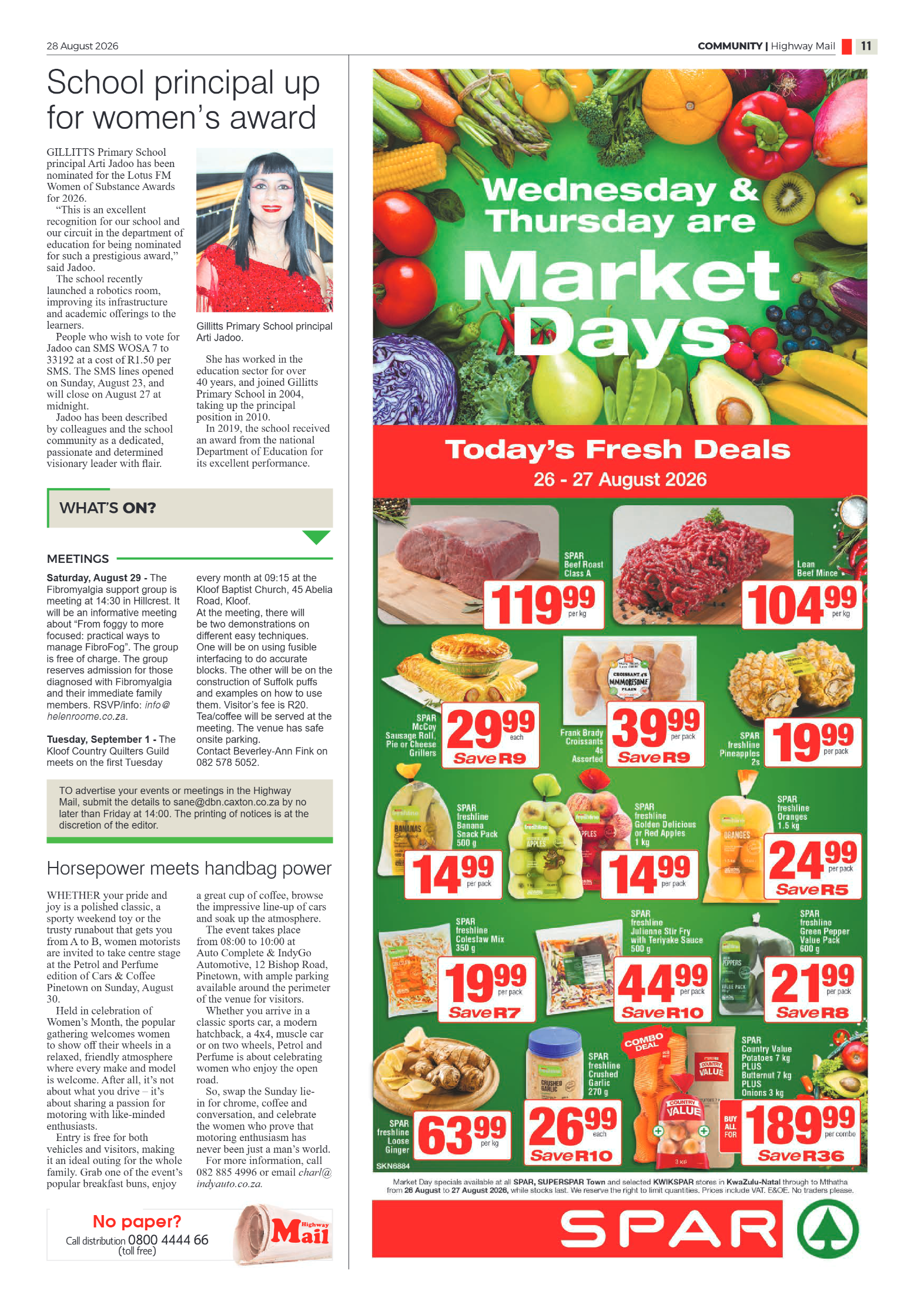 Highway Mail 28 August 2026 page 11