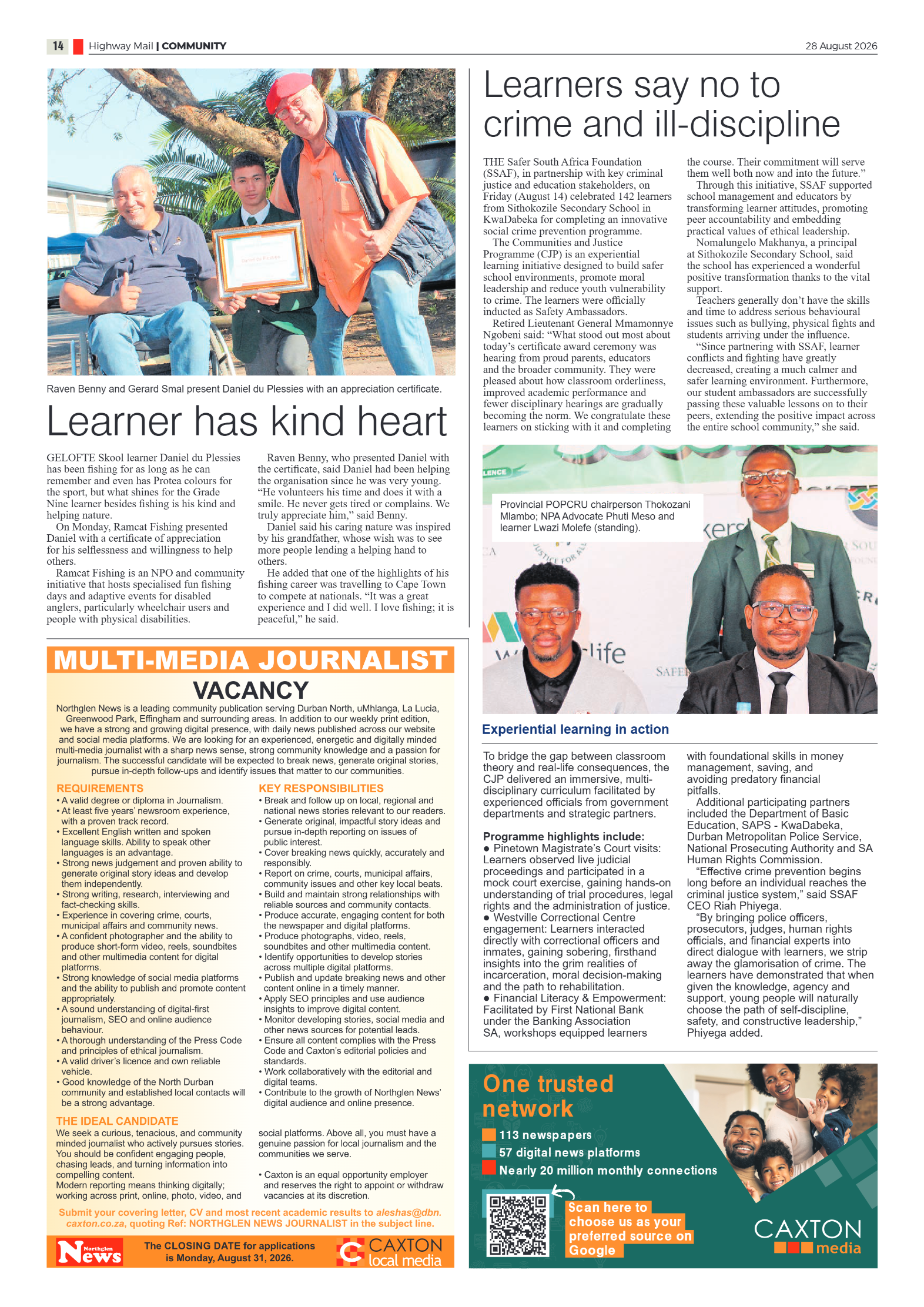 Highway Mail 28 August 2026 page 14
