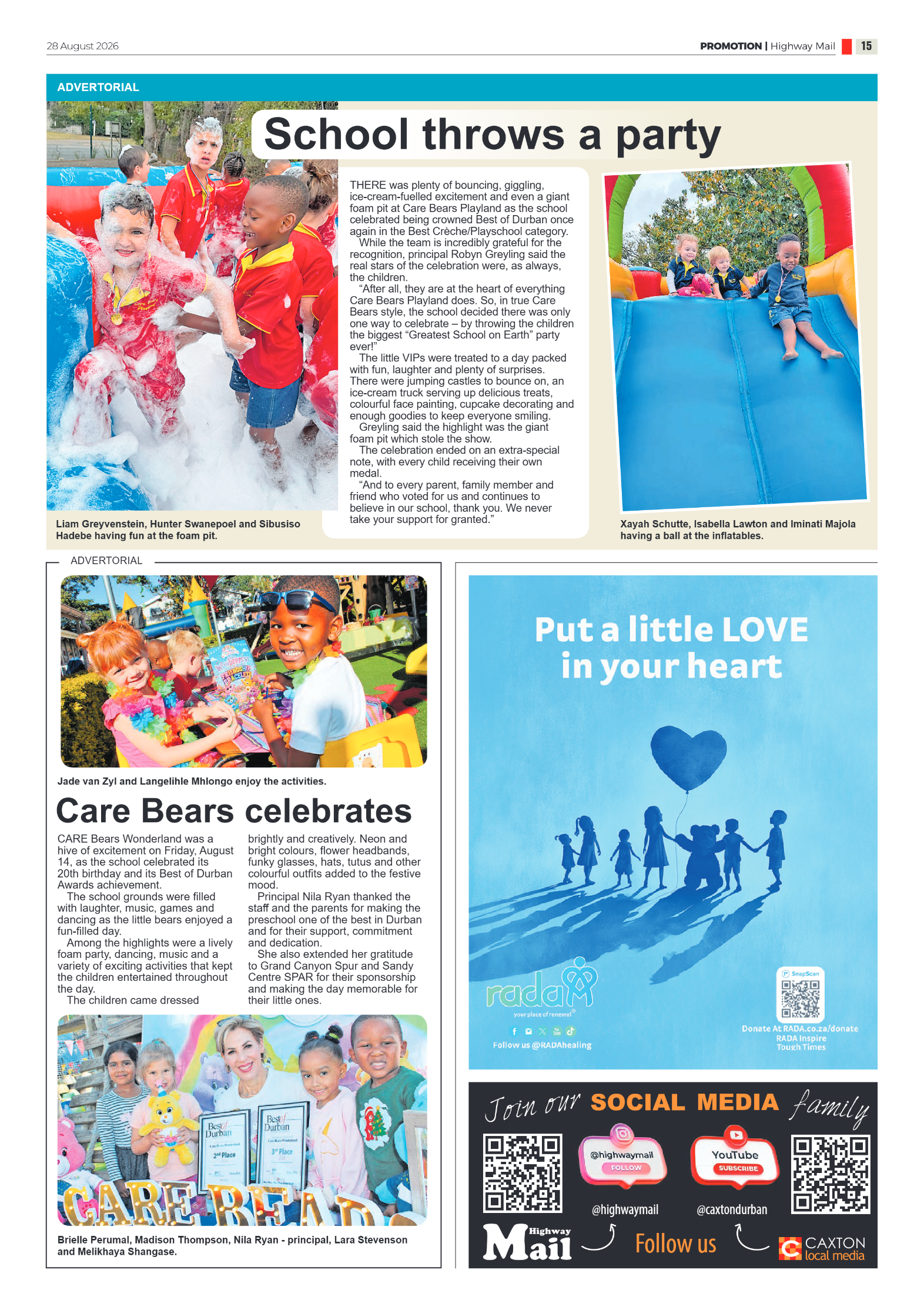 Highway Mail 28 August 2026 page 15