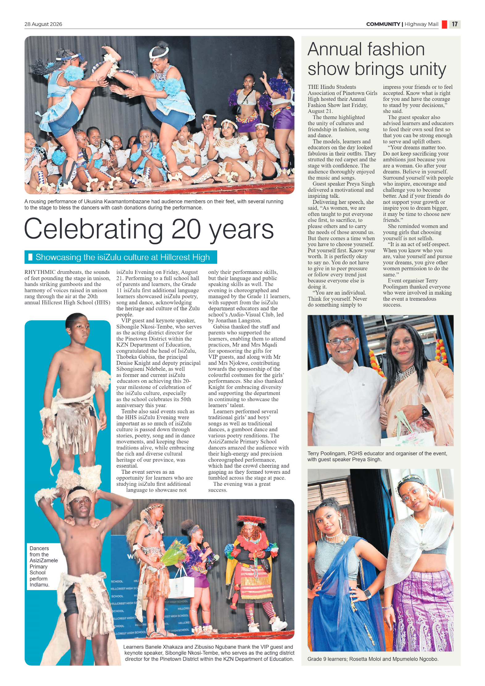 Highway Mail 28 August 2026 page 17