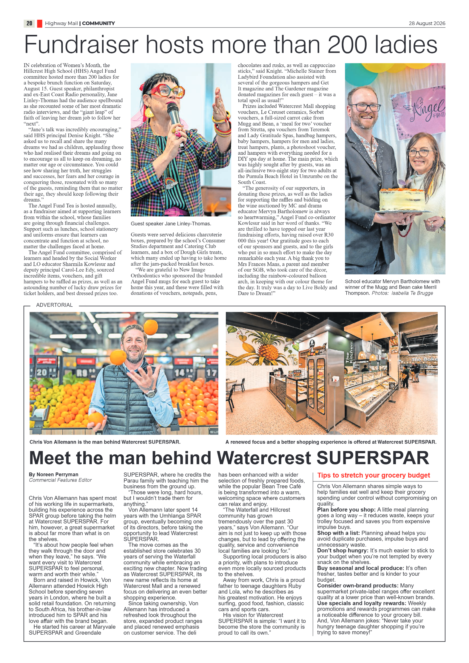 Highway Mail 28 August 2026 page 20