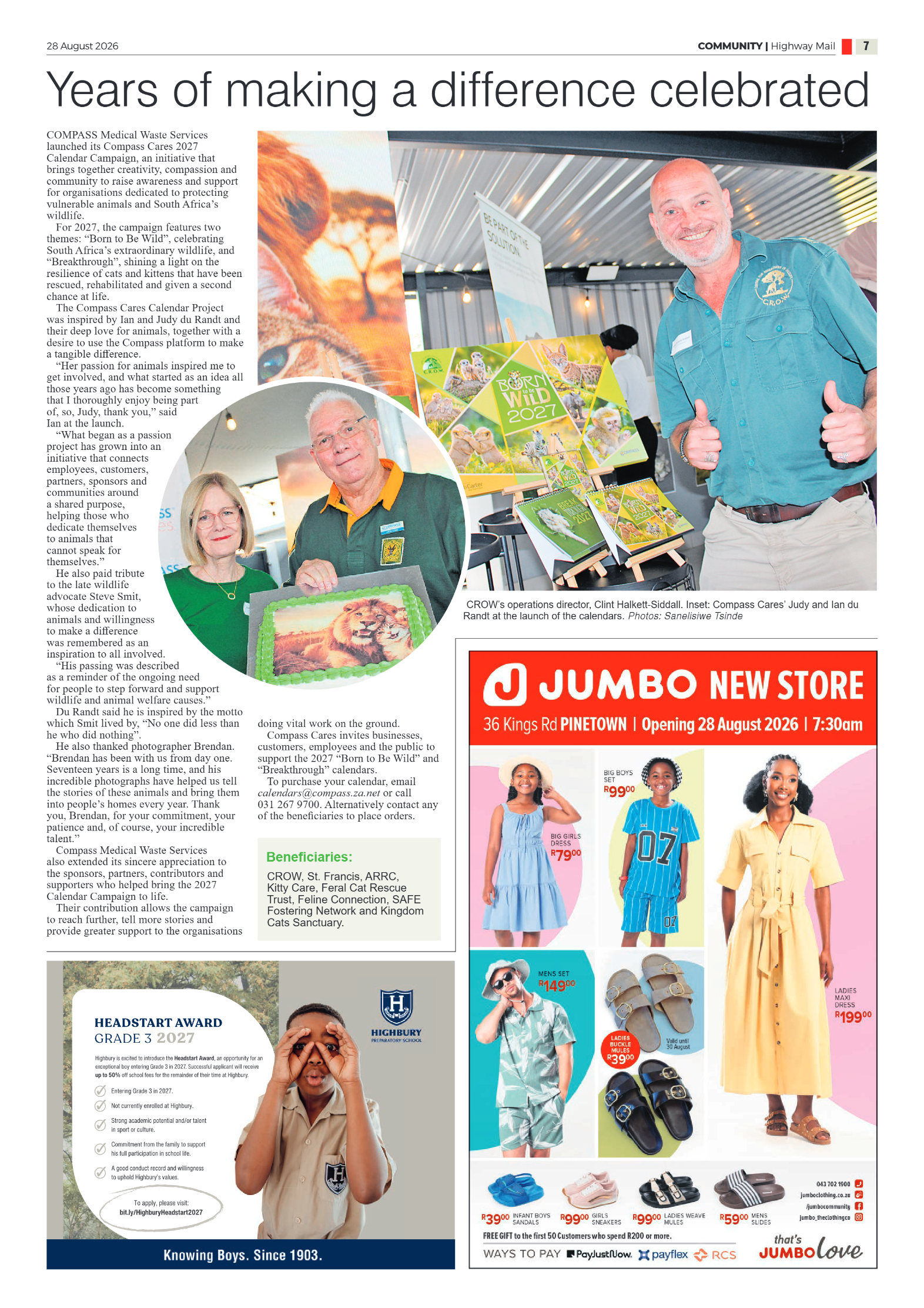 Highway Mail 28 August 2026 page 7