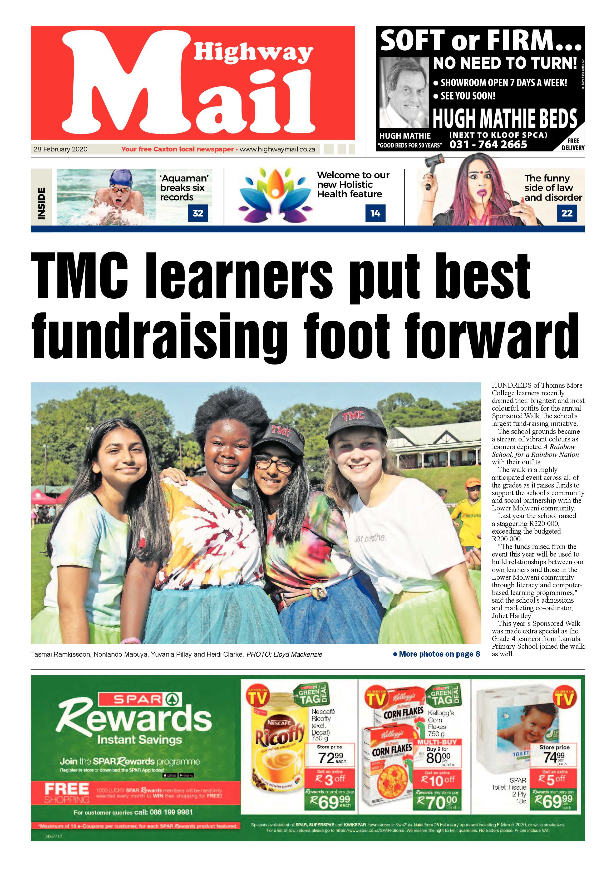 Highway Mail 28 February 2020 page 1