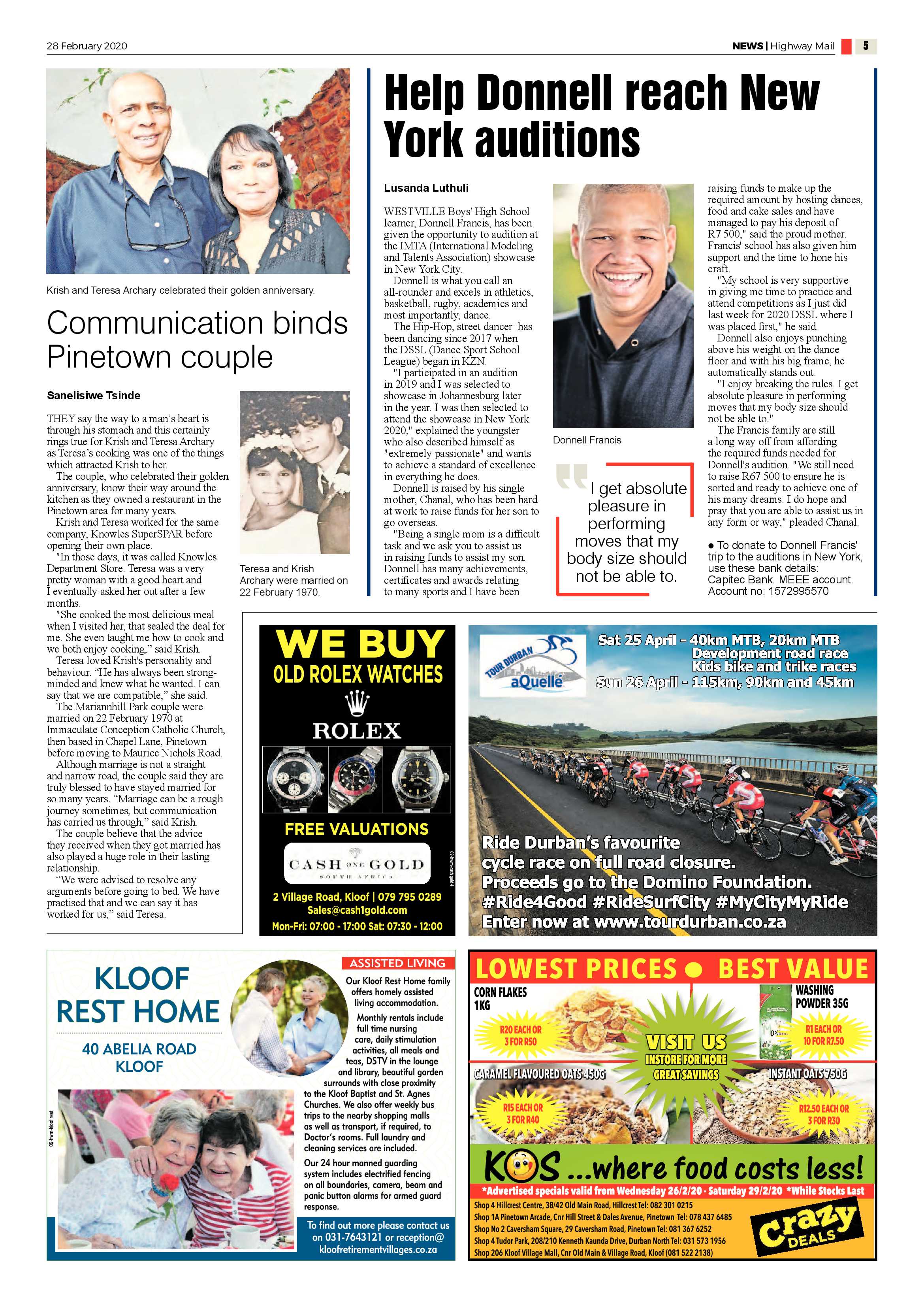 Highway Mail 28 February 2020 page 5
