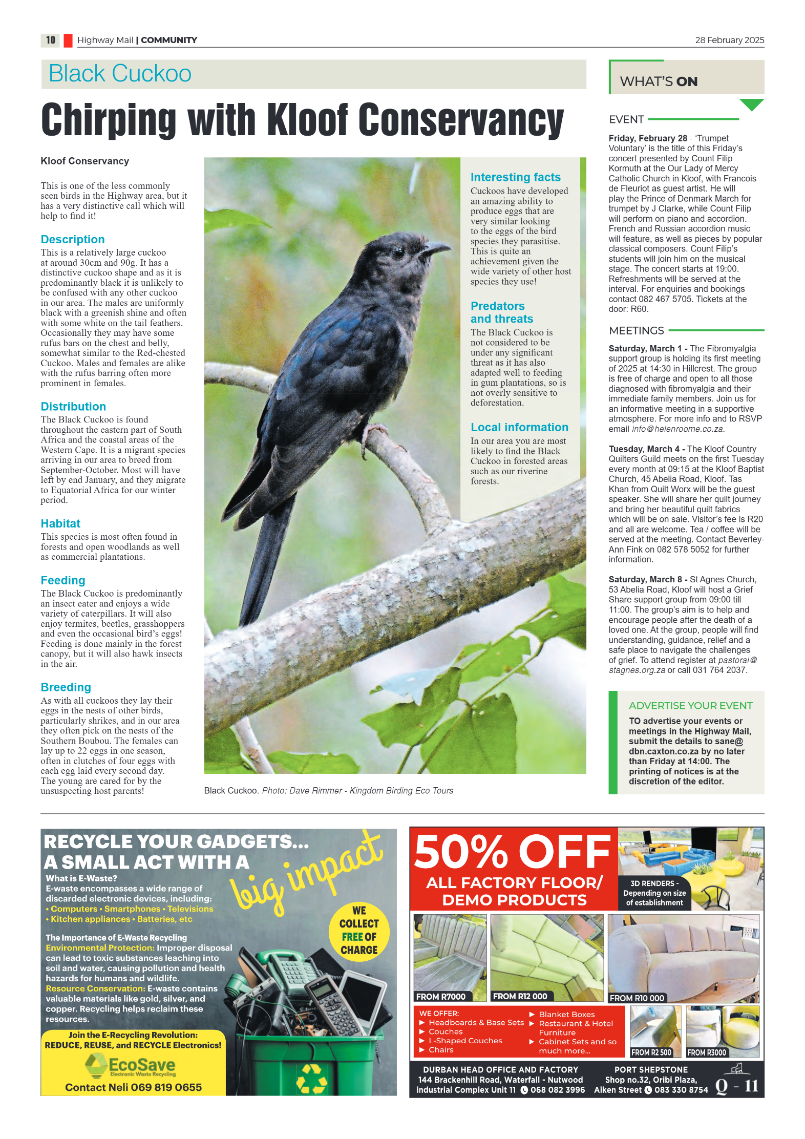 Highway Mail 28 February 2025 page 10