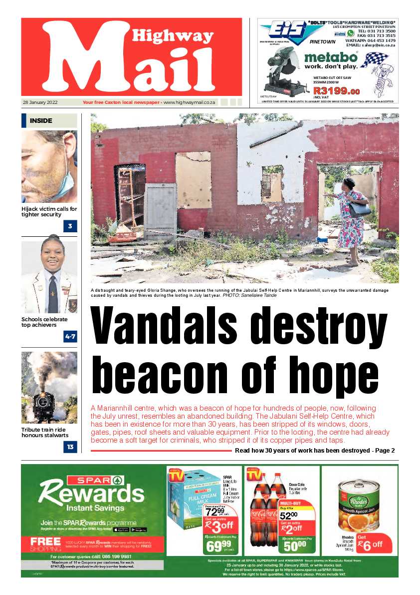 Highway Mail 28 January 2022 page 1