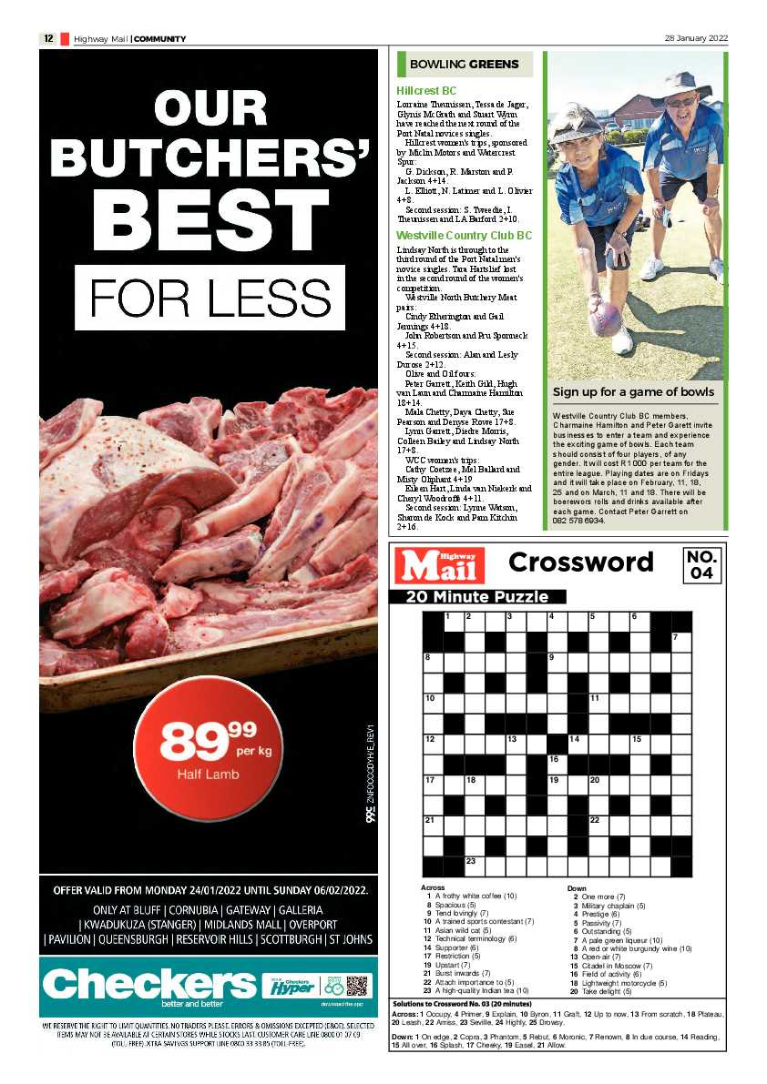 Highway Mail 28 January 2022 page 12