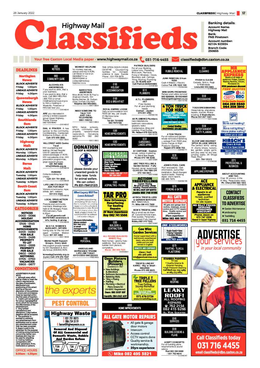 Highway Mail 28 January 2022 page 17