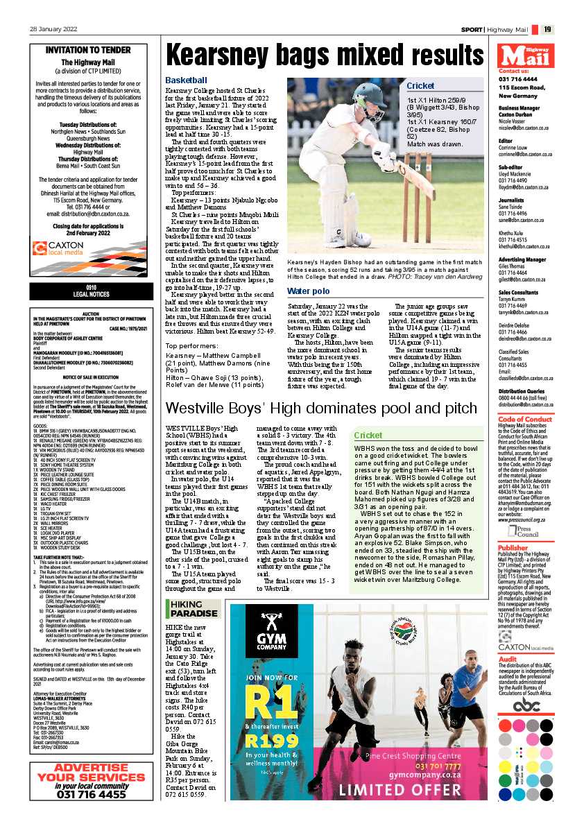 Highway Mail 28 January 2022 page 19