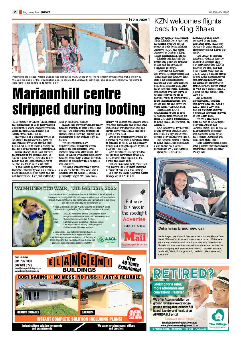 Highway Mail 28 January 2022 page 2