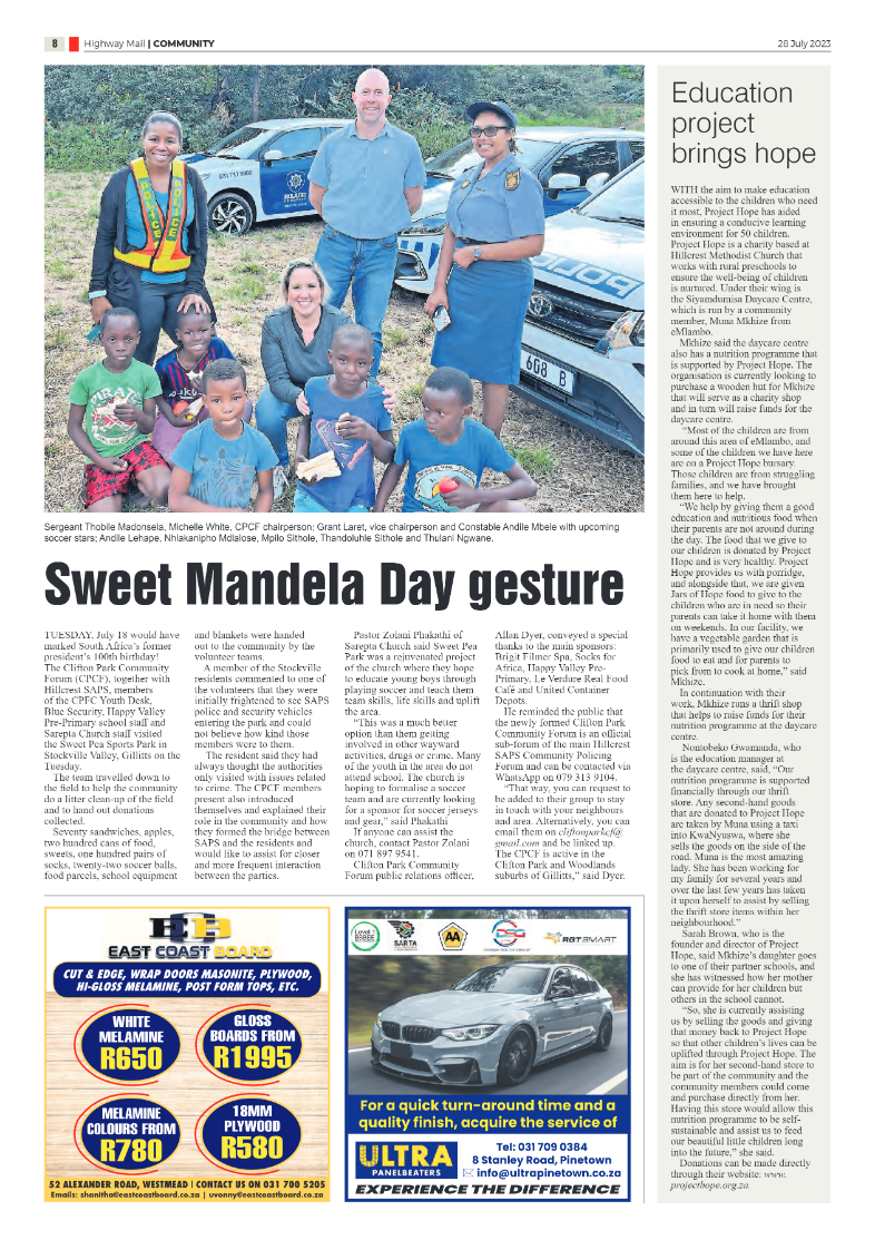 Highway Mail 28 July 2023 page 8