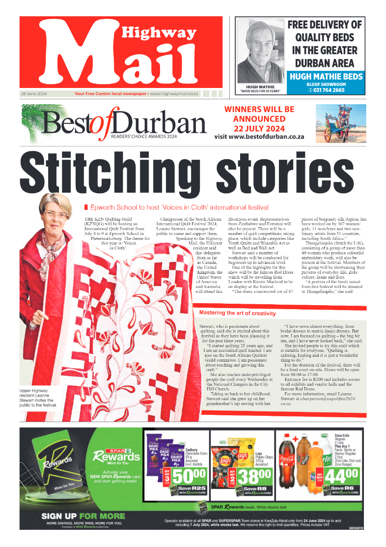 Highway Mail 28 June 2024 page 1