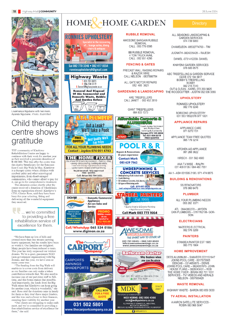 Highway Mail 28 June 2024 page 10