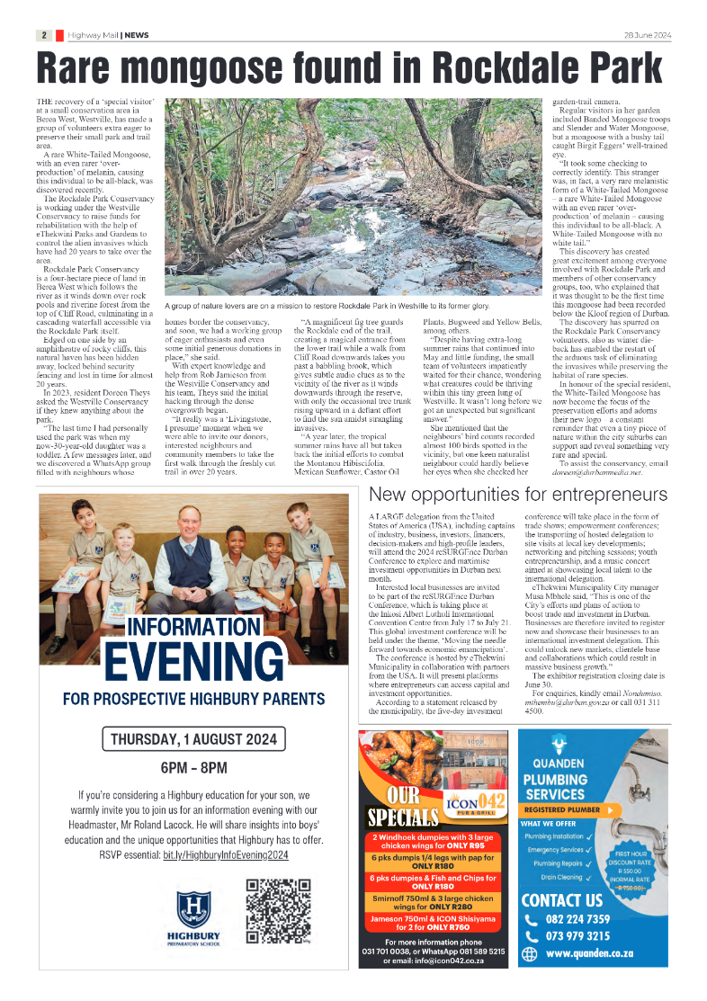 Highway Mail 28 June 2024 page 2