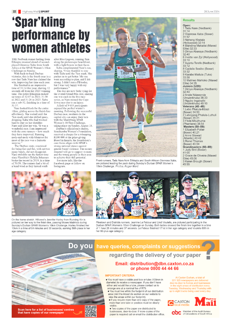 Highway Mail 28 June 2024 page 22