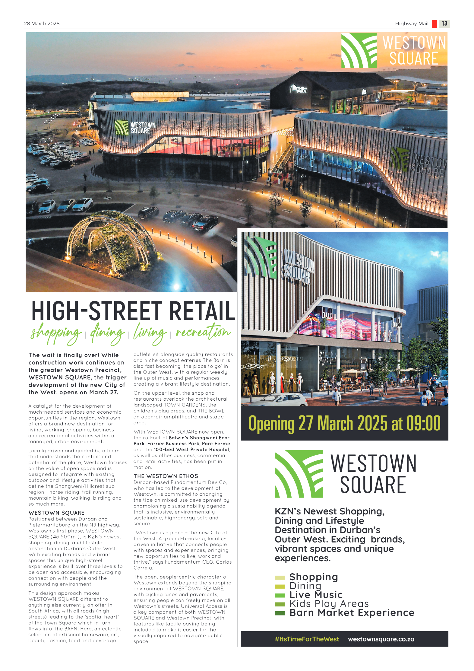 Highway Mail 28 March 2025 page 13