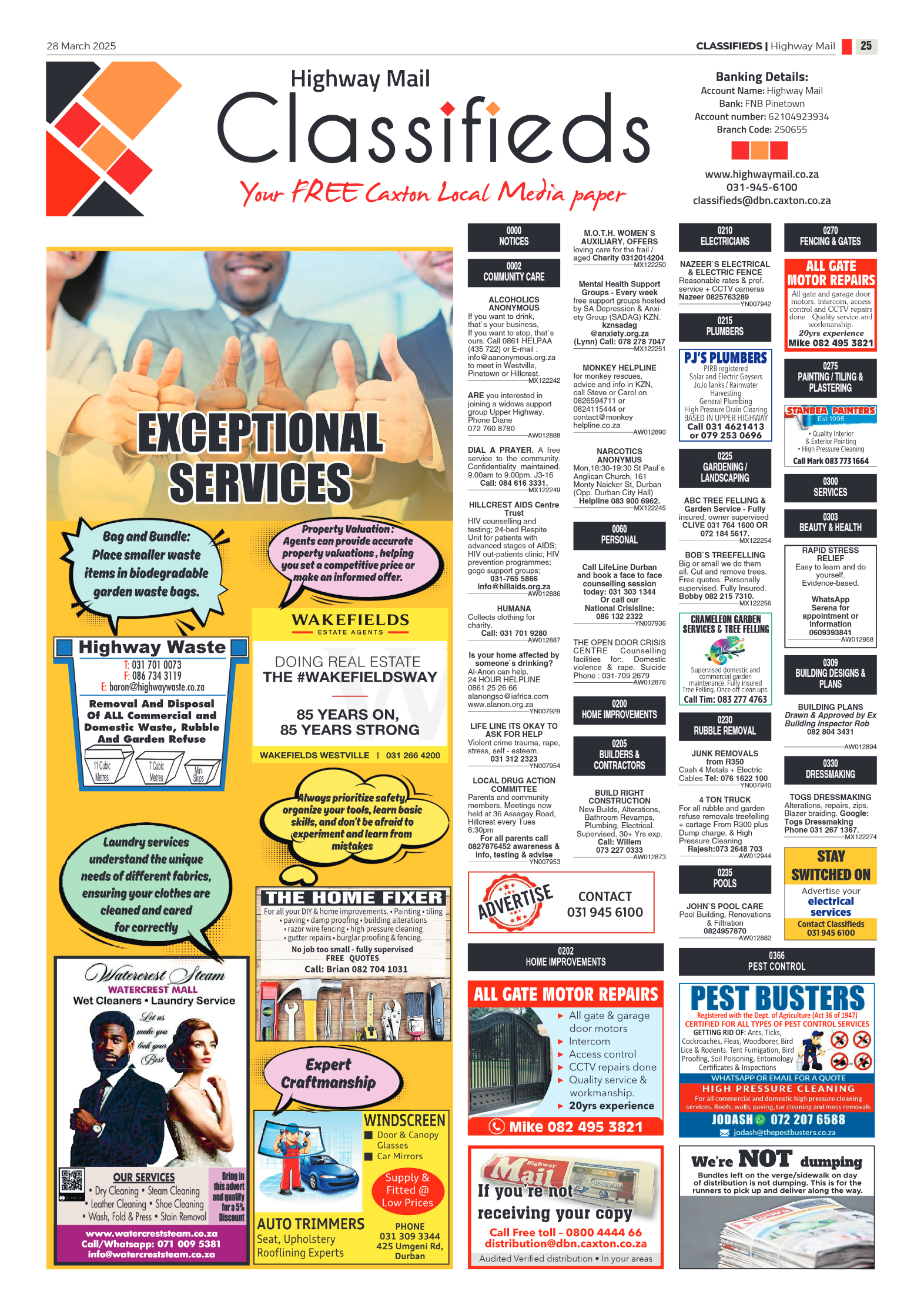 Highway Mail 28 March 2025 page 25
