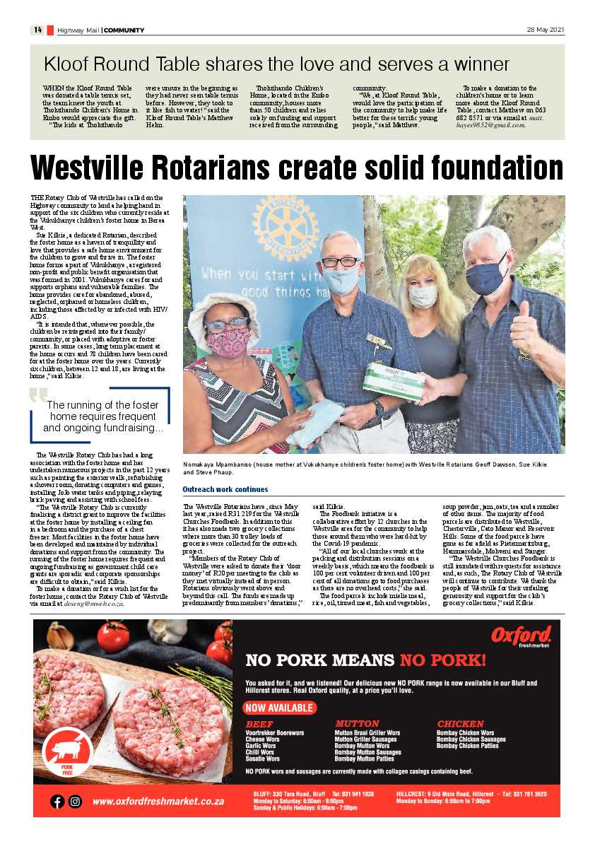 Highway Mail 28 May 2021 page 14
