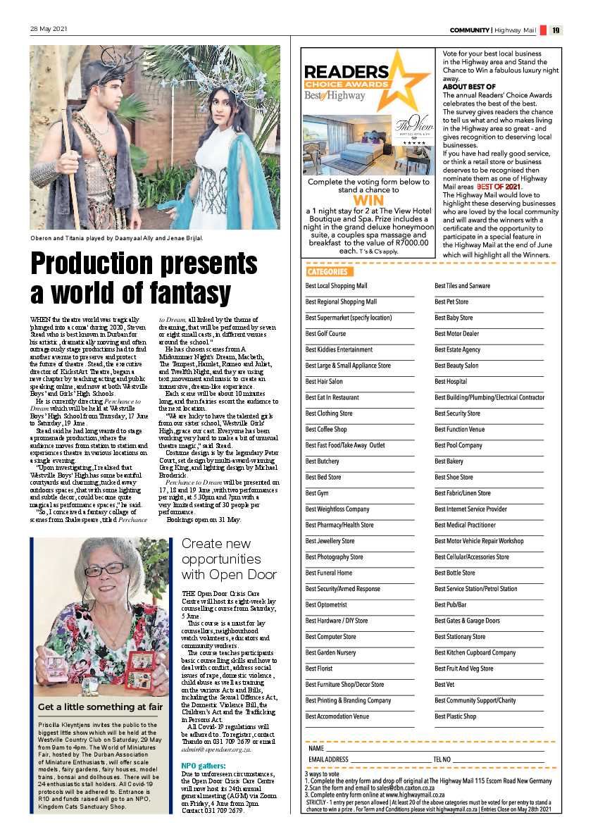 Highway Mail 28 May 2021 page 19