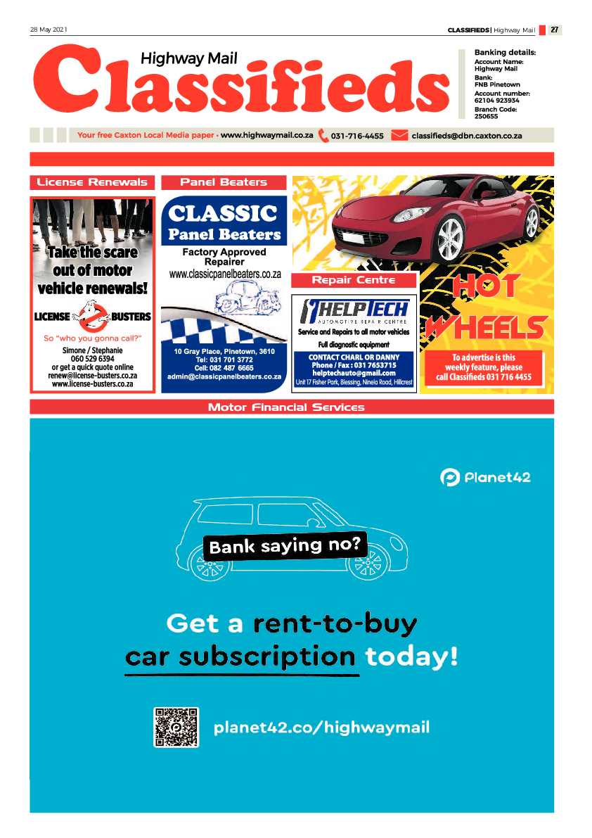 Highway Mail 28 May 2021 page 27