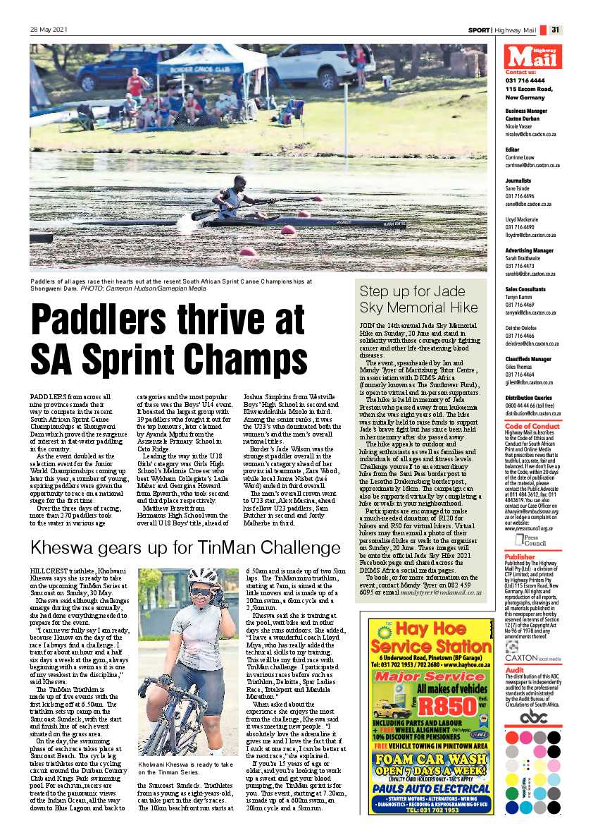 Highway Mail 28 May 2021 page 31
