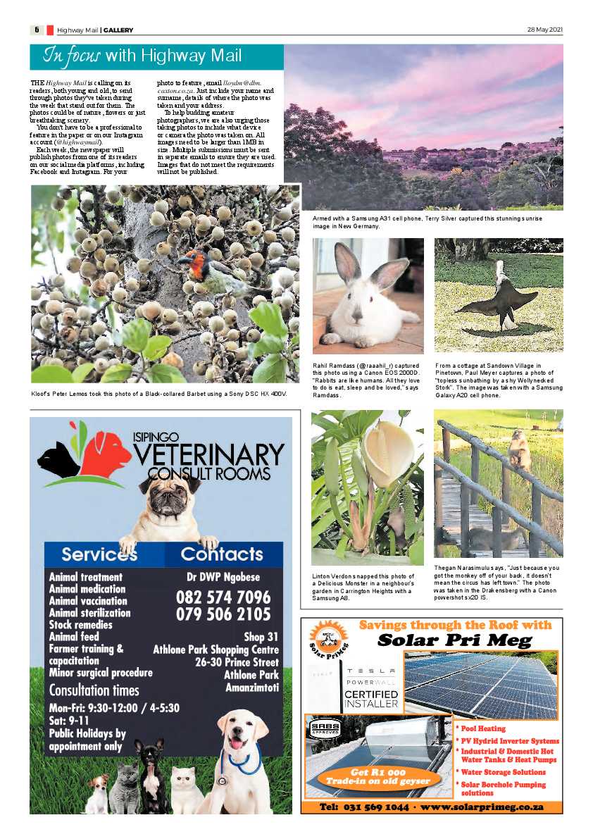 Highway Mail 28 May 2021 page 6