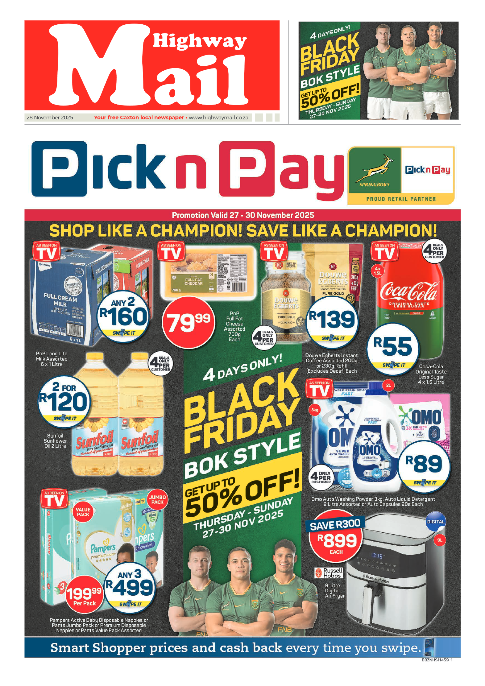 Highway Mail 28 November 2025 page 1