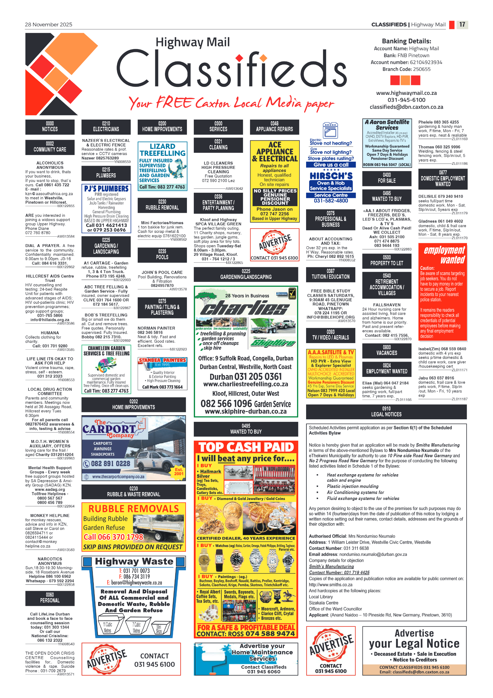 Highway Mail 28 November 2025 page 19