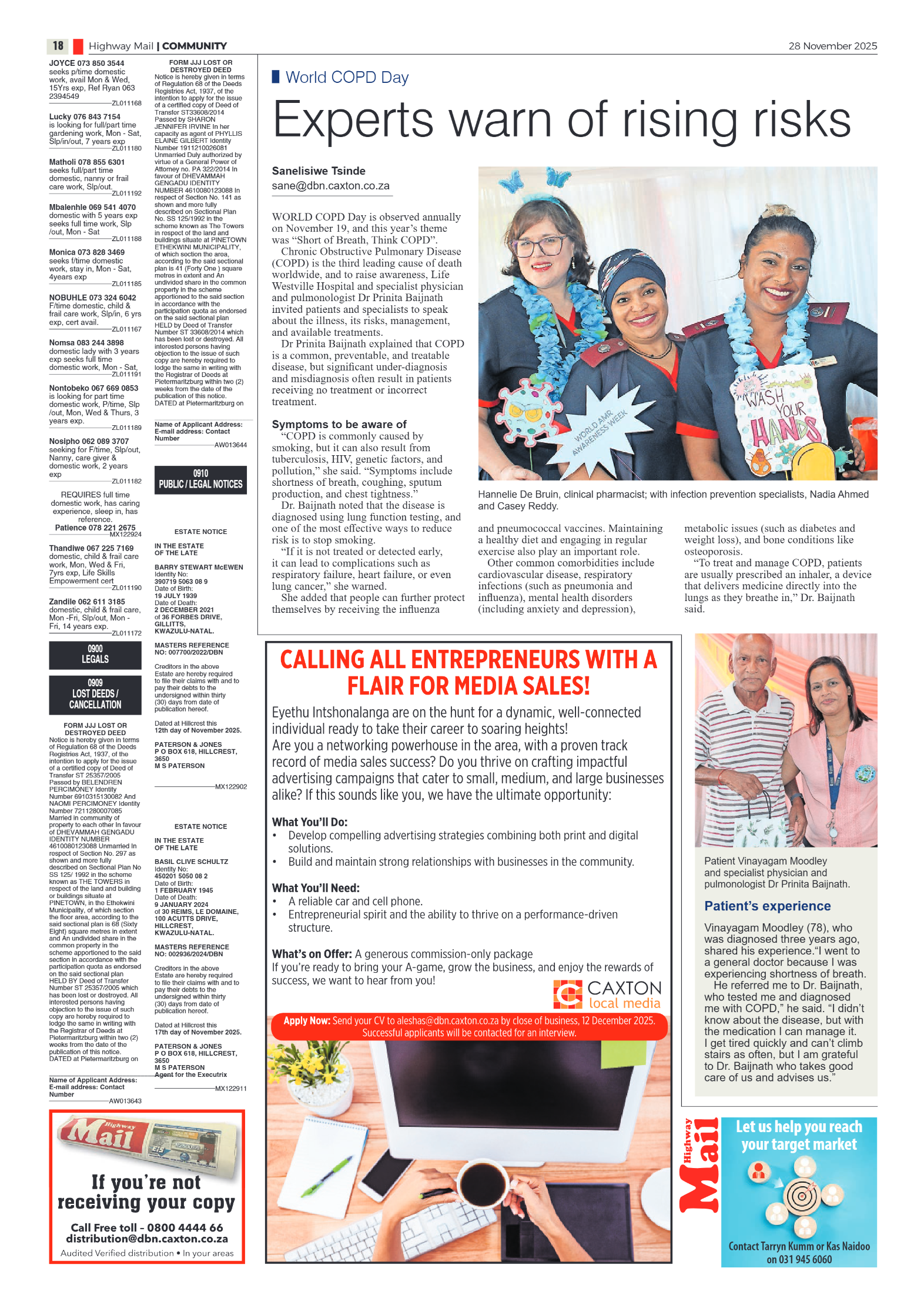 Highway Mail 28 November 2025 page 20