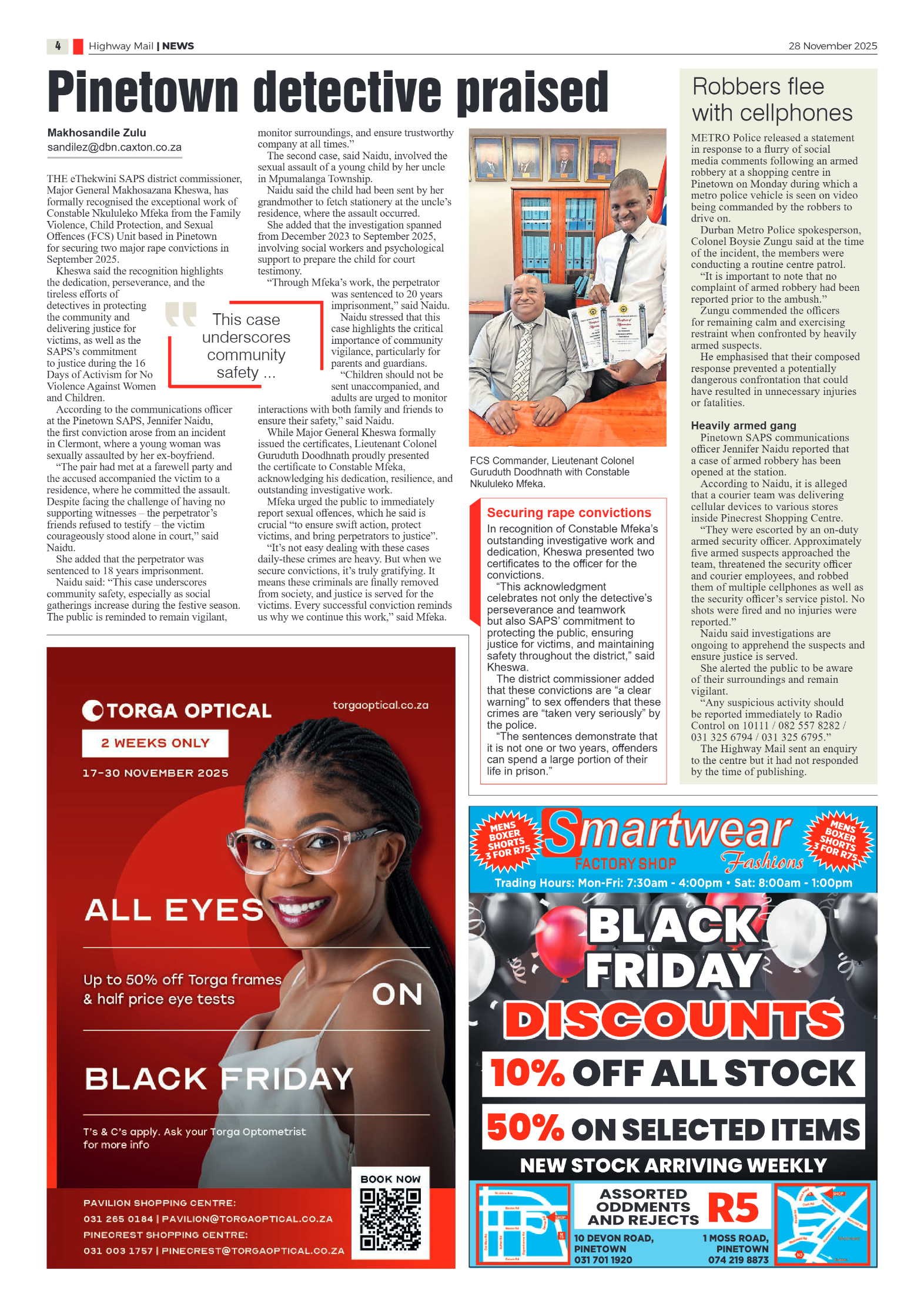 Highway Mail 28 November 2025 page 6
