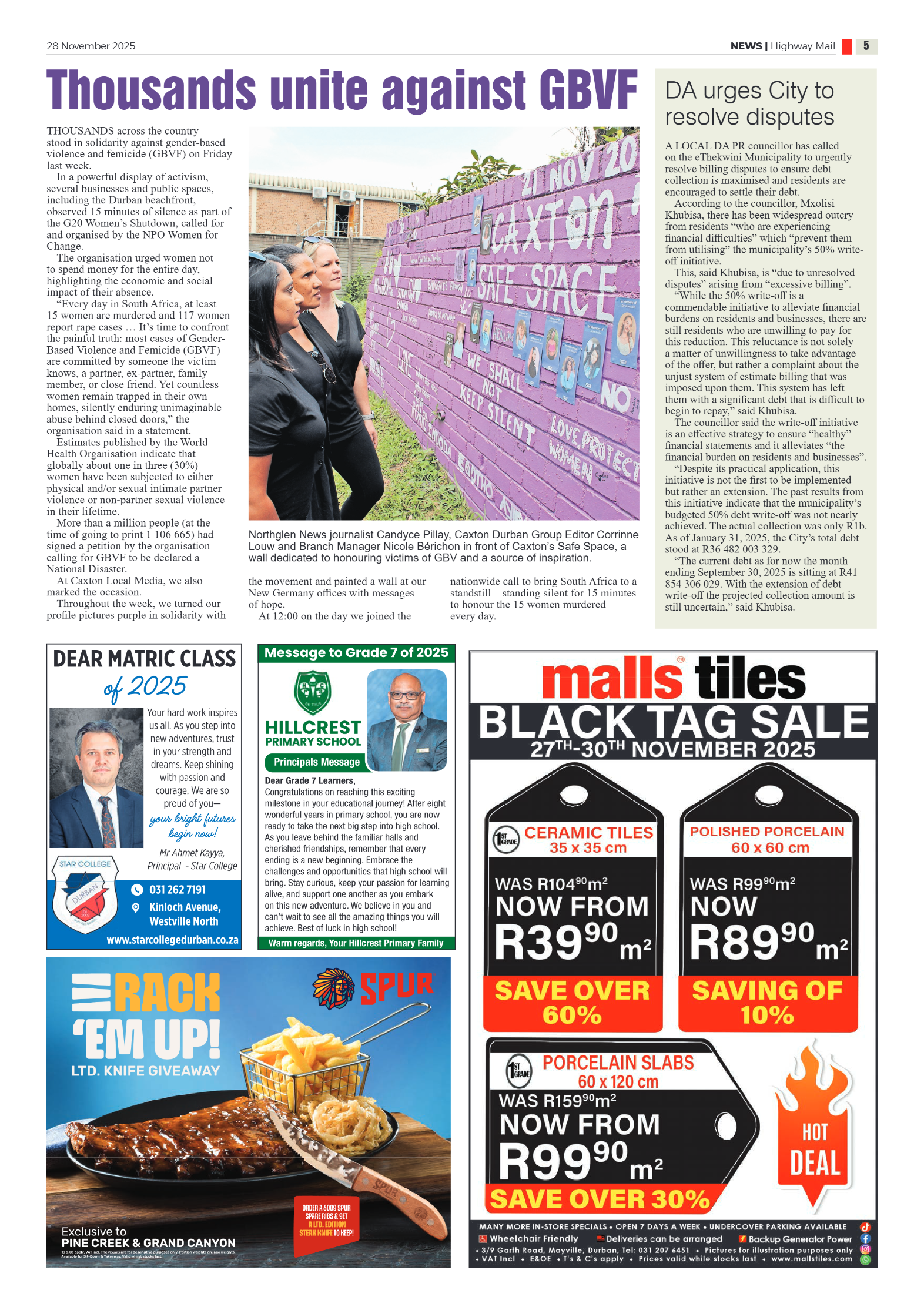 Highway Mail 28 November 2025 page 7