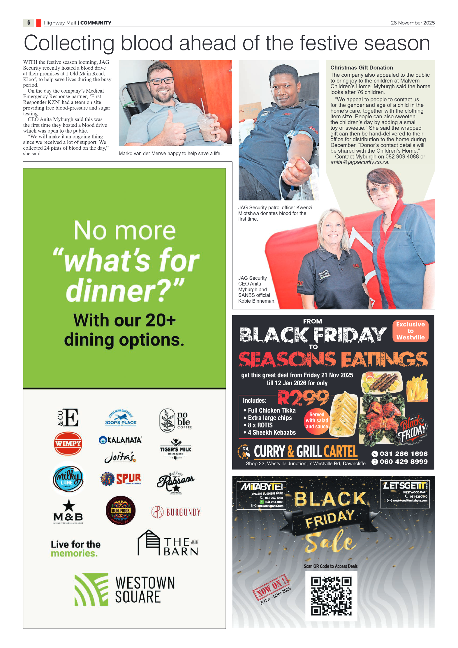 Highway Mail 28 November 2025 page 8