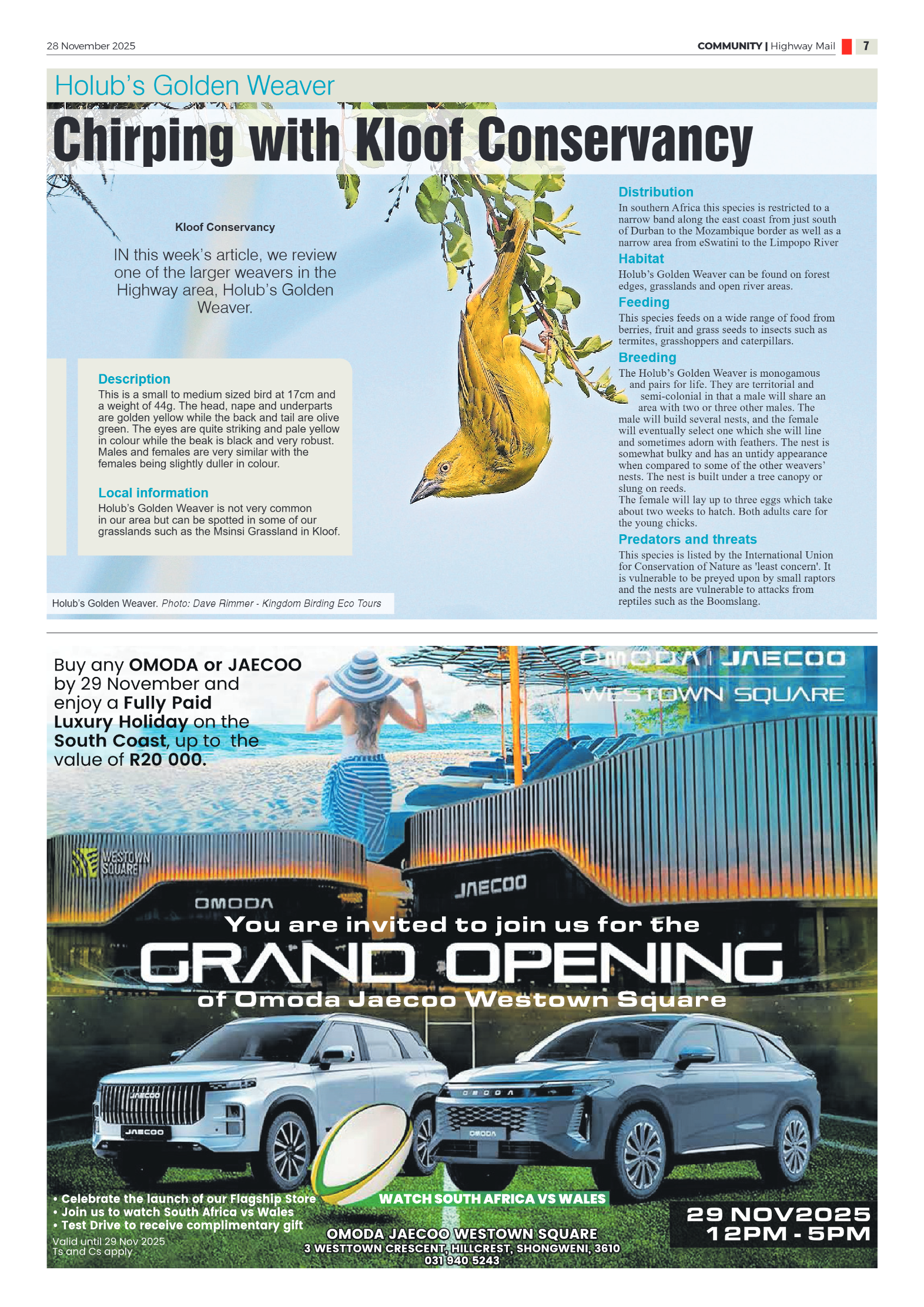 Highway Mail 28 November 2025 page 9