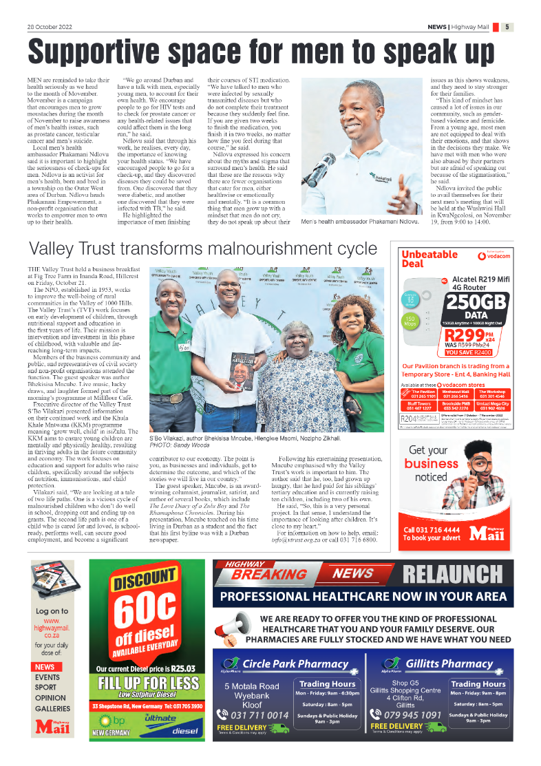 Highway Mail 28 October 2022 page 5