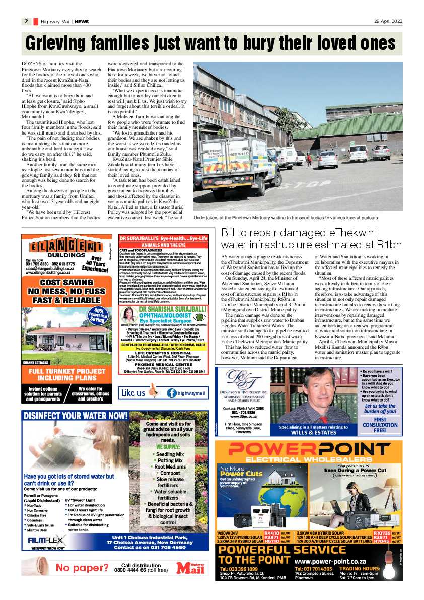 Highway Mail 29 April 2022 page 2