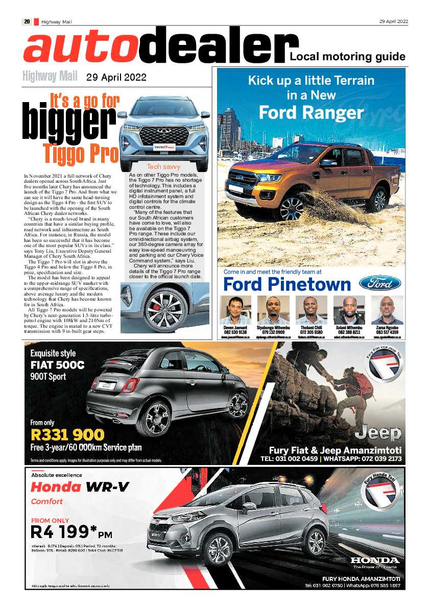 Highway Mail 29 April 2022 page 20