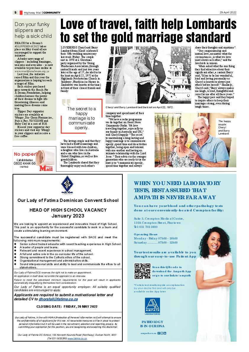 Highway Mail 29 April 2022 page 6