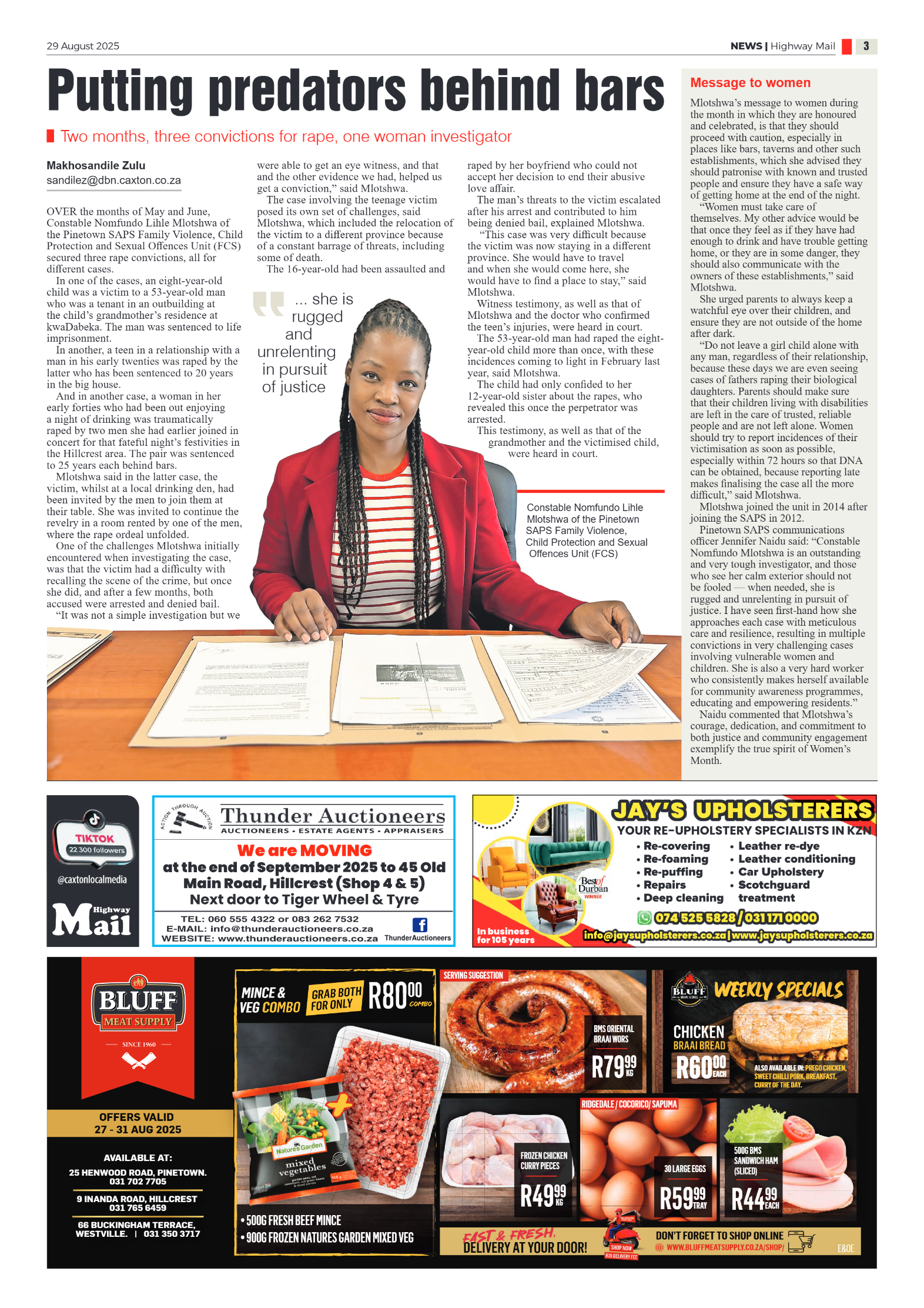 Highway Mail 29 August 2025 page 3