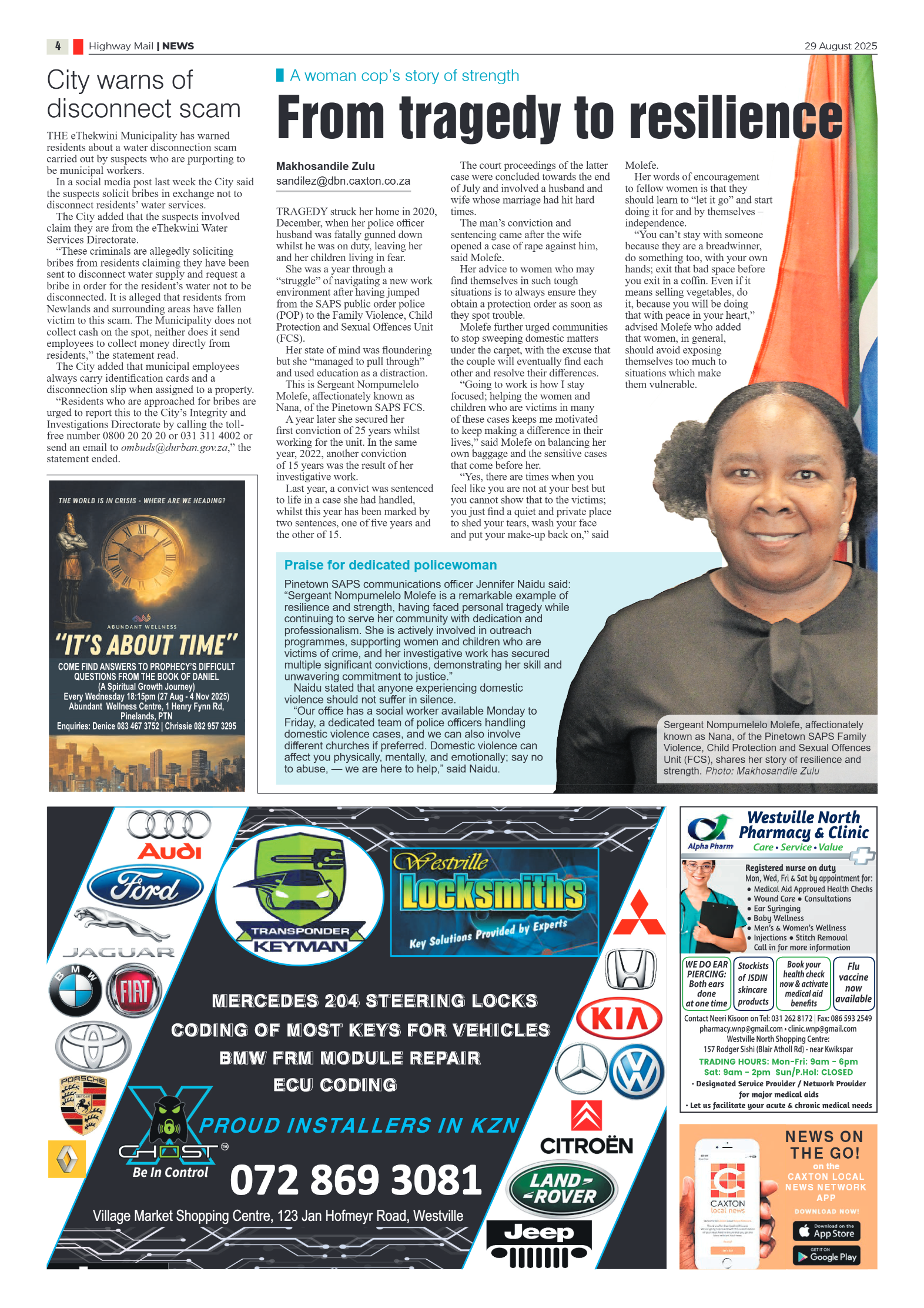 Highway Mail 29 August 2025 page 4
